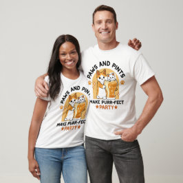 Oktoberfest Katzenpfeifen und Party T-Shirt