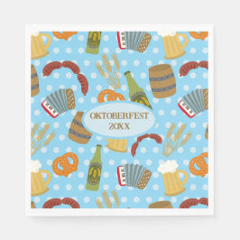 Oktoberfest Küche Serviette