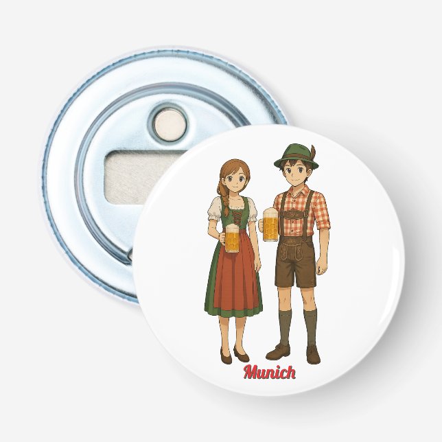Oktoberfest, München Flaschenöffner (Vorderseite)