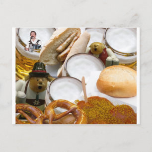 Oktoberfest Postkarte