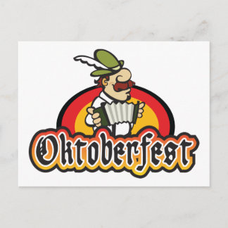 Oktoberfest Postkarte