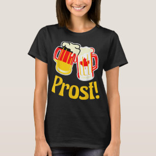 Oktoberfest Prost Deutschland und Kanada Eh T-Shirt