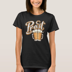Oktoberfest Prost Vintages Deutsches Festival Beer T-Shirt