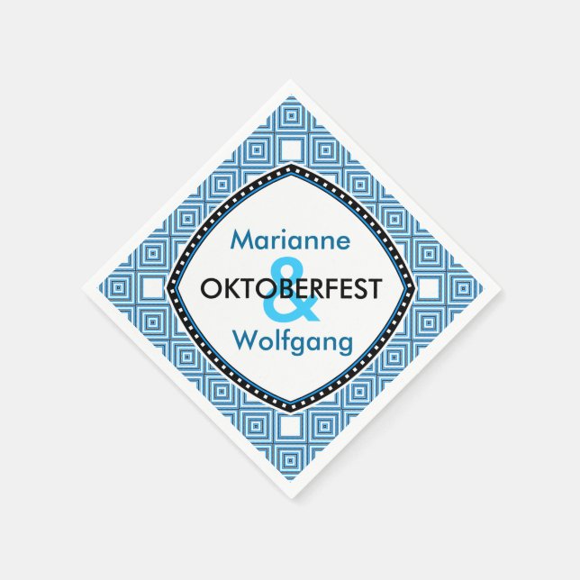 Oktoberfest Servietten (Ecke)