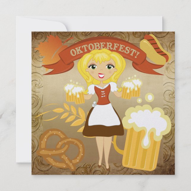 OKTOBERFEST - SRF EINLADUNG (Vorderseite)