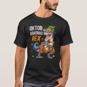 Oktoberfest T Rex Dinosaurier Lederhosen Bayerisch T-Shirt