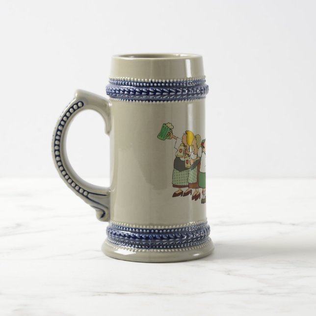 Oktoberfest-Tasse Bierglas (Links)