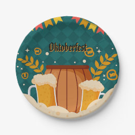 Oktoberfest-Teller Pappteller