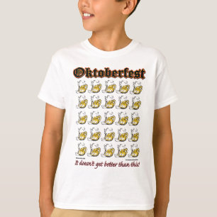 Oktoberfest - Trinken Sie Bier es bekommt keine We T-Shirt
