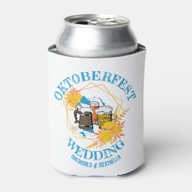 OKTOBERFEST Wedding Dosenkühler (Kanne Vorderseite)