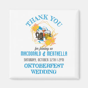 OKTOBERFEST Wedding Vielen Dank für Ihr Interesse Magnet