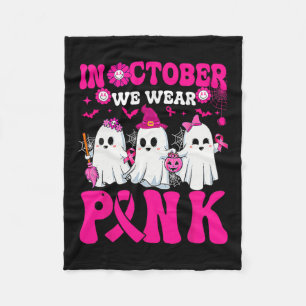 Oktoberwoche Rosa Brustkrebs Krieger Ghost Hall Fleecedecke