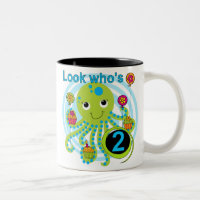 Oktopus 2. Geburtstag T Shirts und Geschenke