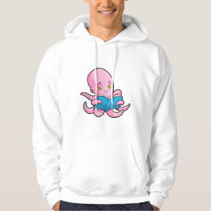 Oktopus beim Lesen eines Buches Hoodie