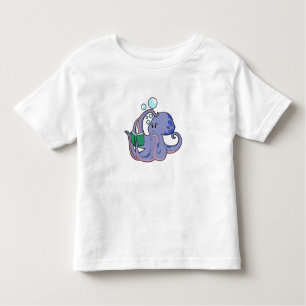 Oktopus beim Lesen mit Buch Kleinkind T-shirt
