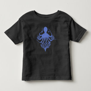 Oktopus (dunkler Hintergrund) Kleinkind T-shirt