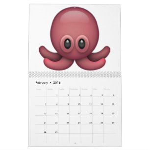 Oktopus - Emoji Kalender