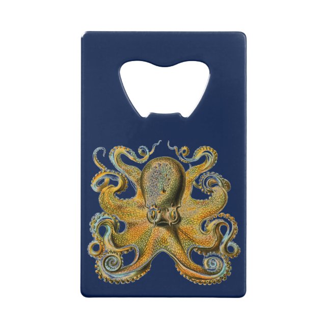 Oktopus Geldbeutel Flaschenöffner (Rückseite)