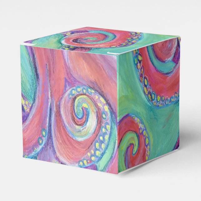 Oktopus-Geschenkboxen Geschenkschachtel (Vorderseite)