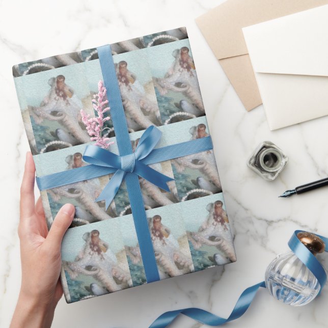 Oktopus Geschenkpapier (Schenken)