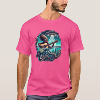 Oktopus Gitarre T-Shirt