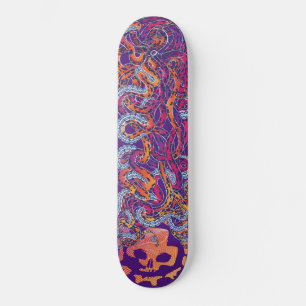 Oktopus-Graffiti-Skateboard Skateboard