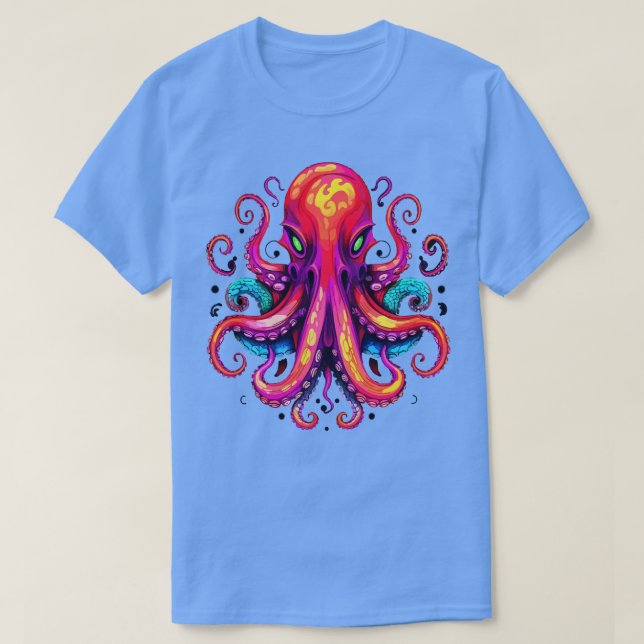 Oktopus Halloween T-Shirt (Design vorne)