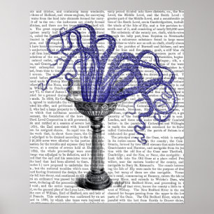 Oktopus in Sink Poster