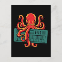 Oktopus Japanischer Analog Synth Keyboard Synthesi