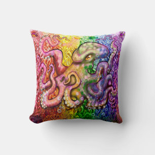 Oktopus Kissen