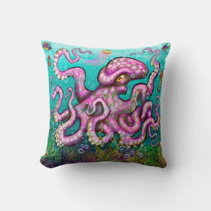 Oktopus Kissen