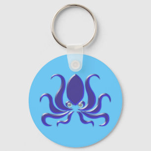 Oktopus Krake octopus kraken Schlüsselanhänger