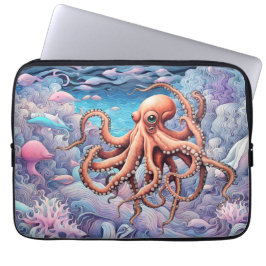 Oktopus Laptopschutzhülle