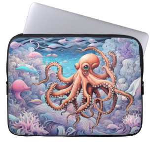 Oktopus Laptopschutzhülle