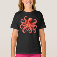 Oktopus Meer Leben Ozean Tier Design