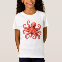 Oktopus Meer Leben Ozean Tier Design