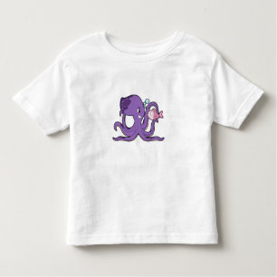 Oktopus mit Fisch.PNG Kleinkind T-shirt