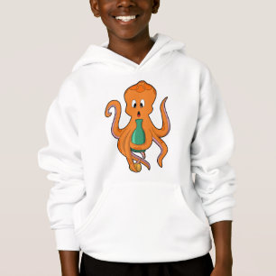 Oktopus mit Flasche.PNG Hoodie