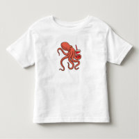 Oktopus mit Getränk