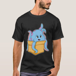Oktopus mit Packet.PNG T-Shirt