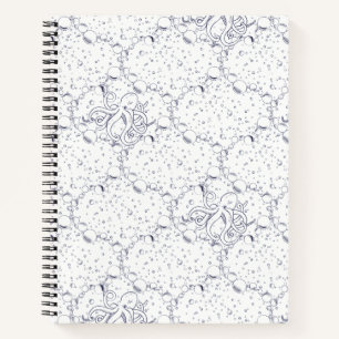 Oktopus-Muster Notizbuch