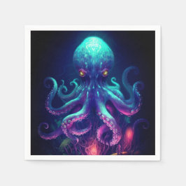 Oktopus Mythische Nautik unter Meereslebewesen Serviette