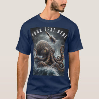 Oktopus Ozean Musiker T-Shirt