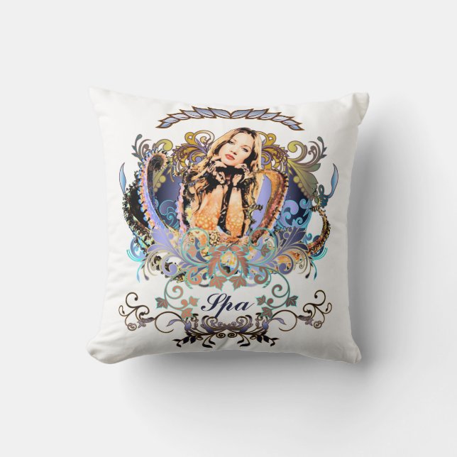 Oktopus - Pilz Kissen (Vorderseite)