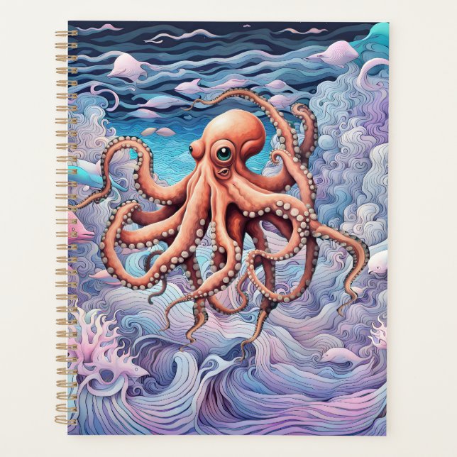 Oktopus Planer (Vorderseite)