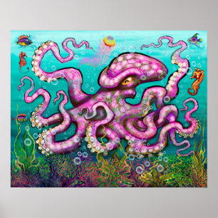 Oktopus Poster