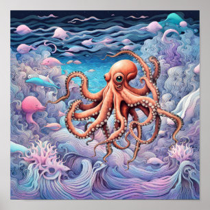 Oktopus Poster