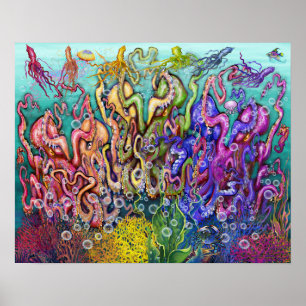 Oktopus Poster