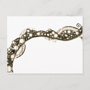 Oktopus Postkarte