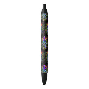 Oktopus Psychedelische Lumineszenz Kugelschreiber